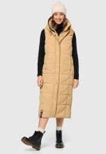 Navahoo Brezelchen Damen Winter Weste Sand Größe M - Gr. 38