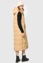 Navahoo Brezelchen ladies Winter Vest Sand Größe XXL - Gr. 44