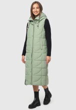 Navahoo Brezelchen Damen Winter Weste Smokey Mint...