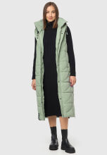 Navahoo Brezelchen Damen Winter Weste Smokey Mint Größe XL - Gr. 42
