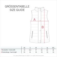 Navahoo Brezelchen Damen Winter Weste Smokey Mint Größe XL - Gr. 42