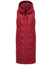 Navahoo Brezelchen Damen Winter Weste Dark Red Größe XS - Gr. 34