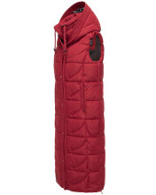 Navahoo Brezelchen Damen Winter Weste Dark Red Größe XS - Gr. 34