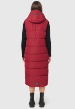 Navahoo Brezelchen Damen Winter Weste Dark Red Gr&ouml;&szlig;e XL - Gr. 42
