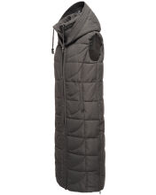 Navahoo Brezelchen Damen Winter Weste Anthrazit Gr&ouml;&szlig;e L - Gr. 40