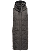 Navahoo Brezelchen Damen Winter Weste Anthrazit Gr&ouml;&szlig;e XL - Gr. 42