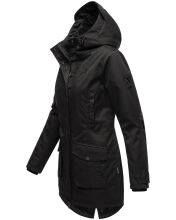 Navahoo Brinjaa Damen Softshell Jacke Schwarz Größe L - Gr. 40