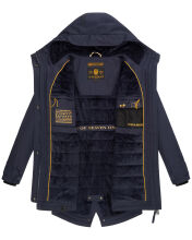 Navahoo Brinjaa Damen Softshell Jacke Navy Größe M - Gr. 38