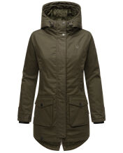 Navahoo Brinjaa Damen Softshell Jacke Dark Olive Gr&ouml;&szlig;e S - Gr. 36