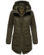 Navahoo Brinjaa Damen Softshell Jacke Dark Olive Größe M - Gr. 38