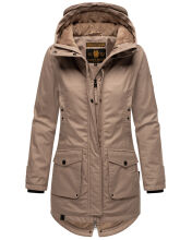 Navahoo Brinjaa ladies softshell jacket Taupe Grey Größe M - Gr. 38