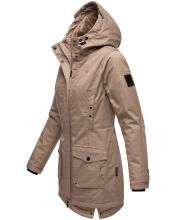 Navahoo Brinjaa ladies softshell jacket Taupe Grey Größe M - Gr. 38
