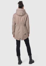 Navahoo Brinjaa Damen Softshell Jacke Taupe Grey Gr&ouml;&szlig;e XXL - Gr. 44
