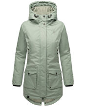 Navahoo Brinjaa Damen Softshell Jacke Smokey Mint Größe M - Gr. 38