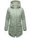 Navahoo Brinjaa Damen Softshell Jacke Smokey Mint Größe M - Gr. 38