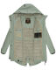 Navahoo Brinjaa Damen Softshell Jacke Smokey Mint Größe M - Gr. 38