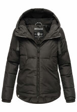 Navahoo Eisbaellchen Damen Winterjacke Schwarz Größe M - Gr. 38