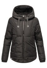 Navahoo Eisbaellchen Damen Winterjacke Schwarz Größe M - Gr. 38