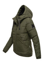 Navahoo Eisbaellchen ladies winter jacket Dark Olive Größe XS - Gr. 34