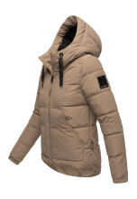 Navahoo Eisbaellchen ladies winter jacket Taupe Grey Größe S - Gr. 36