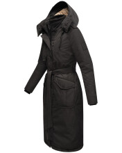 Navahoo Hokulanii Damen Winter Mantel Schwarz Größe M - Gr. 38