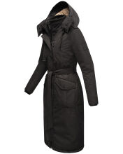 Navahoo Hokulanii Damen Winter Mantel Schwarz Größe XL - Gr. 42