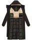 Navahoo Hokulanii Damen Winter Mantel Schwarz Größe XXL - Gr. 44