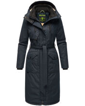 Navahoo Hokulanii Damen Winter Mantel Navy Größe XL - Gr. 42