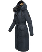 Navahoo Hokulanii Damen Winter Mantel Navy Größe XL - Gr. 42