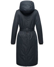 Navahoo Hokulanii Damen Winter Mantel Navy Größe XL - Gr. 42