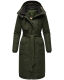 Navahoo Hokulanii Damen Winter Mantel Dark Olive Größe M - Gr. 38
