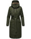 Navahoo Hokulanii Damen Winter Mantel Dark Olive Größe M - Gr. 38