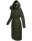 Navahoo Hokulanii Damen Winter Mantel Dark Olive Größe M - Gr. 38