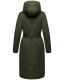 Navahoo Hokulanii Damen Winter Mantel Dark Olive Größe M - Gr. 38