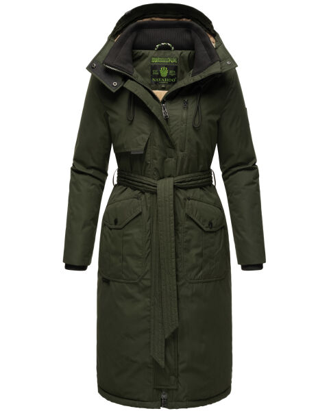 Navahoo Hokulanii ladies winter coat Dark Olive Größe L - Gr. 40