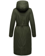Navahoo Hokulanii Damen Winter Mantel Dark Olive Gr&ouml;&szlig;e XL - Gr. 42