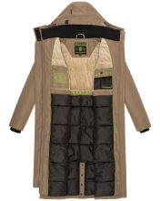 Navahoo Hokulanii ladies winter coat Dark Taupe Größe XS - Gr. 34