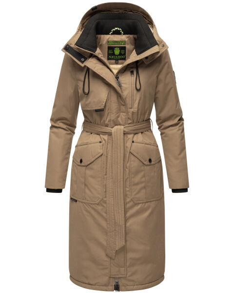 Navahoo Hokulanii ladies winter coat Dark Taupe Größe L - Gr. 40