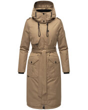 Navahoo Hokulanii ladies winter coat Dark Taupe Größe L - Gr. 40