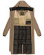 Navahoo Hokulanii ladies winter coat Dark Taupe Größe L - Gr. 40