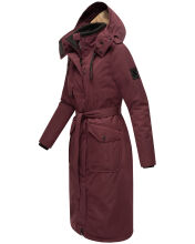Navahoo Hokulanii Damen Winter Mantel Wine Größe M - Gr. 38