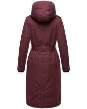 Navahoo Hokulanii Damen Winter Mantel Wine Größe M - Gr. 38