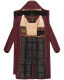 Navahoo Hokulanii Damen Winter Mantel Wine Größe M - Gr. 38
