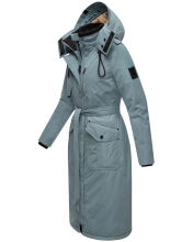 Navahoo Hokulanii Damen Winter Mantel Powder Blue Größe L - Gr. 40