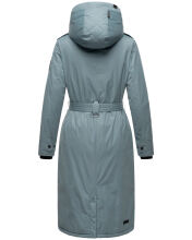 Navahoo Hokulanii Damen Winter Mantel Powder Blue Größe L - Gr. 40