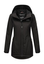 Marikoo Honigbeere Damen Übergangsjacke Schwarz Größe XXL - Gr. 44