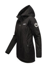 Marikoo Honigbeere Damen Übergangsjacke Schwarz Größe XXL - Gr. 44