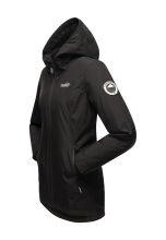 Marikoo Honigbeere Damen Übergangsjacke Schwarz Größe XXL - Gr. 44