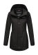 Marikoo Honigbeere Damen Übergangsjacke Schwarz Größe XXL - Gr. 44