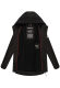 Marikoo Honigbeere Damen Übergangsjacke Schwarz Größe XXL - Gr. 44